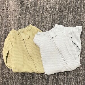 Cloud Island Newborn Ribbed Sleepers